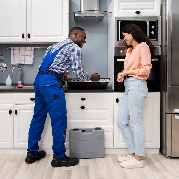 how long does it typically take to complete cooktop repair services in Curtis